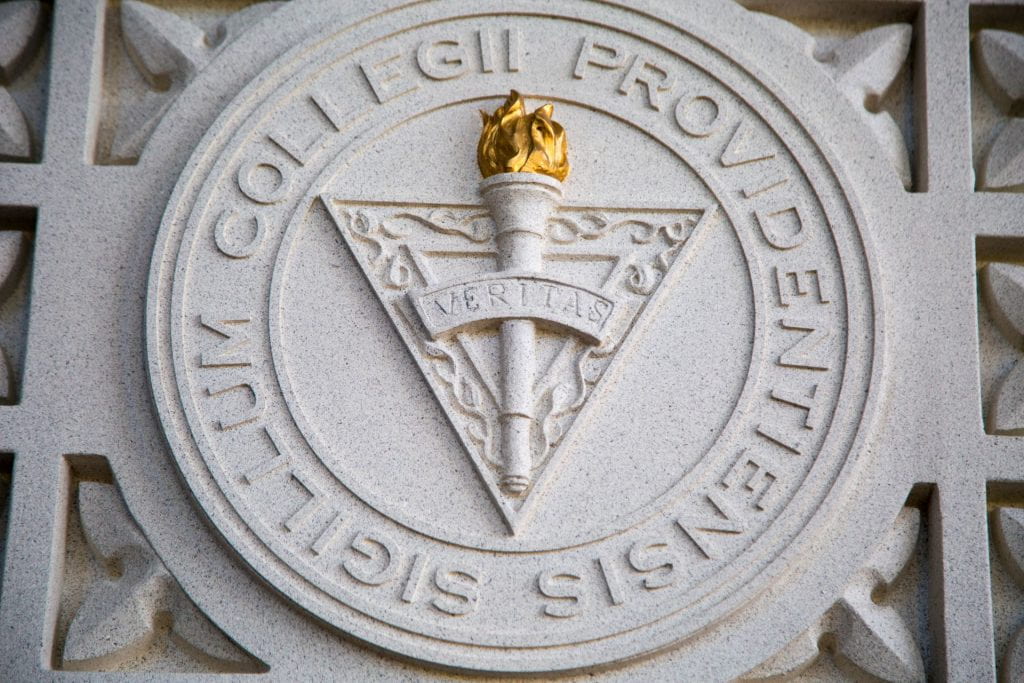 providence college seal architectural detail